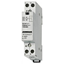 Contactor modular 1UH, 20A, 1ND+1NI, 24VAC Schrack